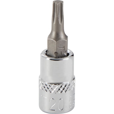 Channellock 1/4 In. Drive T20 6-Point Torx Bit Socket 369497